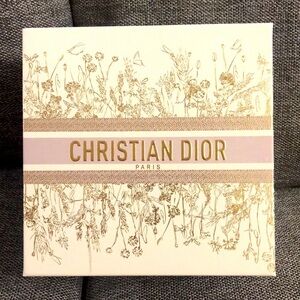 Dior Golden Floral Mother’s Day Empty Square Gift Box Authentic